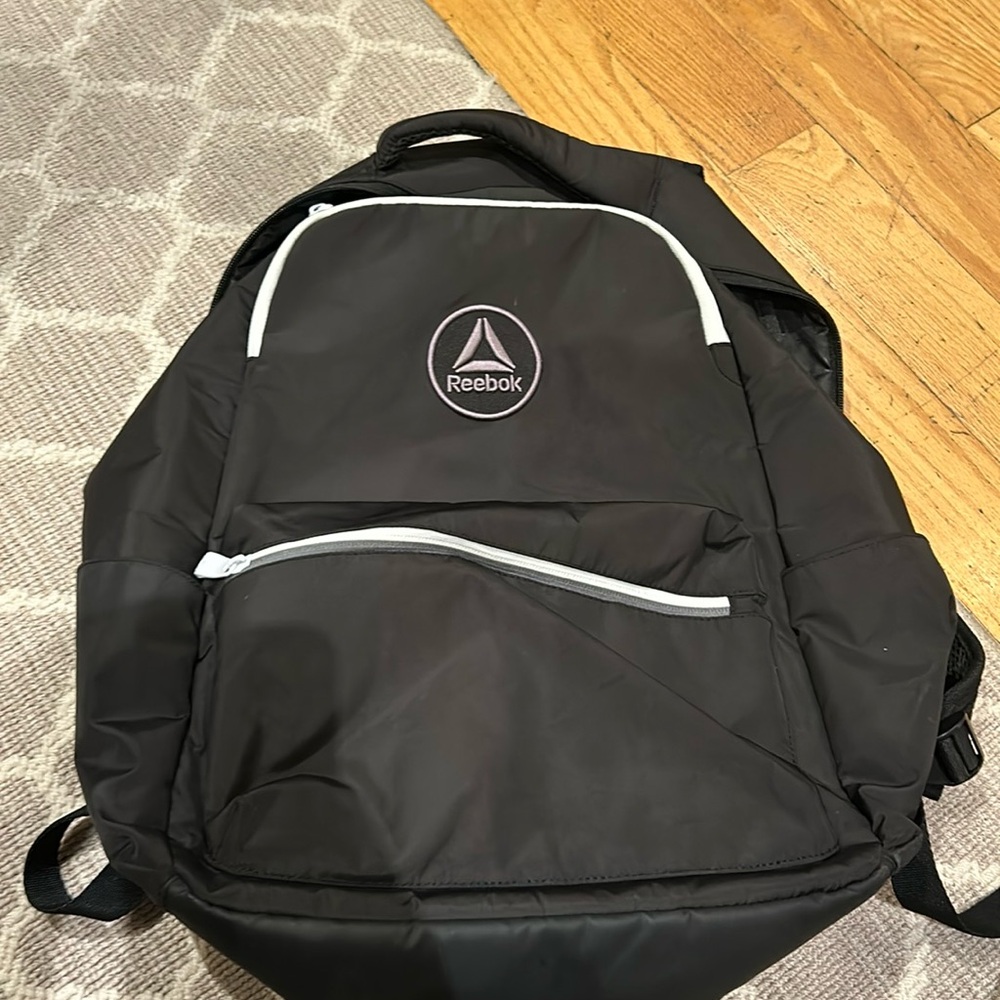 Reebok black backpack new